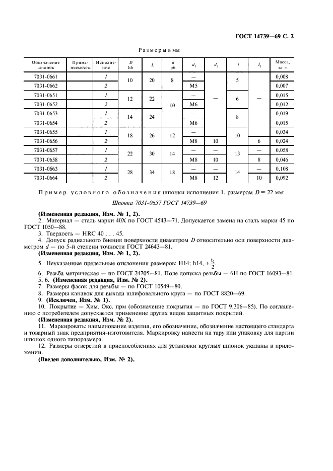 ГОСТ 14739-69,  3.