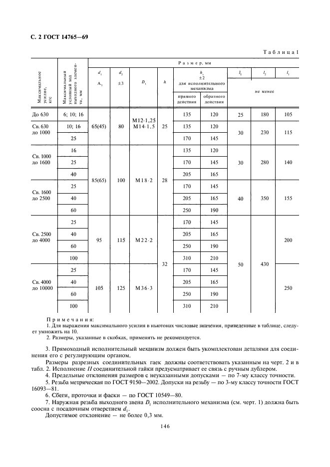 ГОСТ 14765-69,  2.