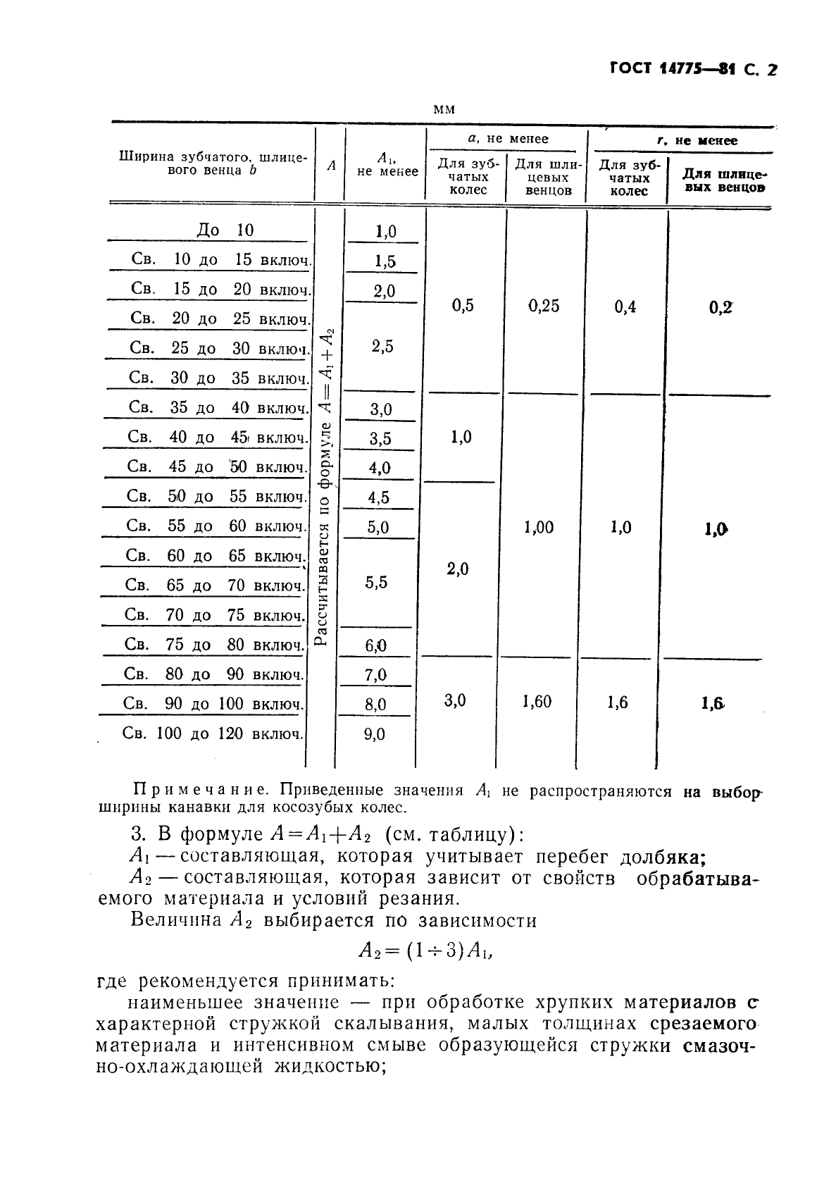 ГОСТ 14775-81,  3.