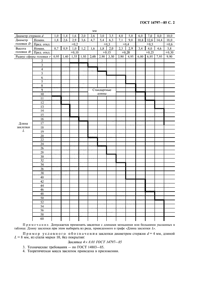 ГОСТ 14797-85,  3.