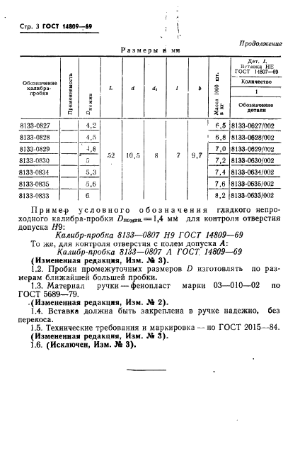 ГОСТ 14809-69,  3.