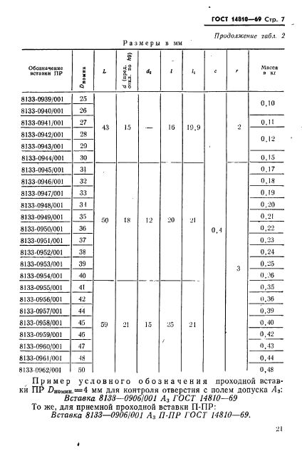 ГОСТ 14810-69,  7.