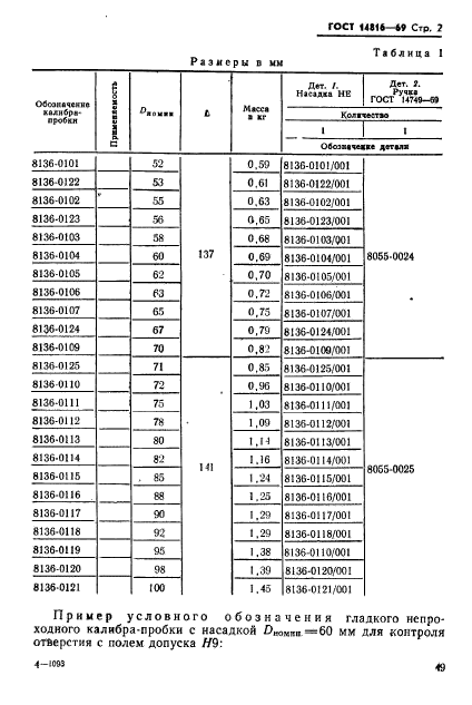 ГОСТ 14816-69,  2.