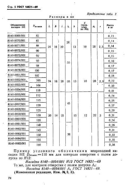 ГОСТ 14821-69,  5.