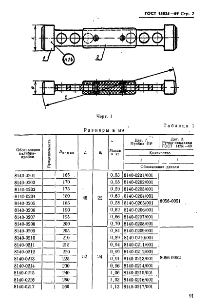 ГОСТ 14824-69,  2.