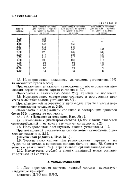 ГОСТ 14897-69,  6.