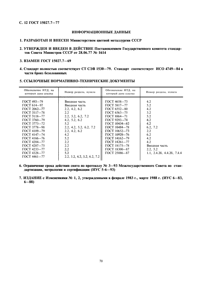 ГОСТ 15027.7-77,  12.