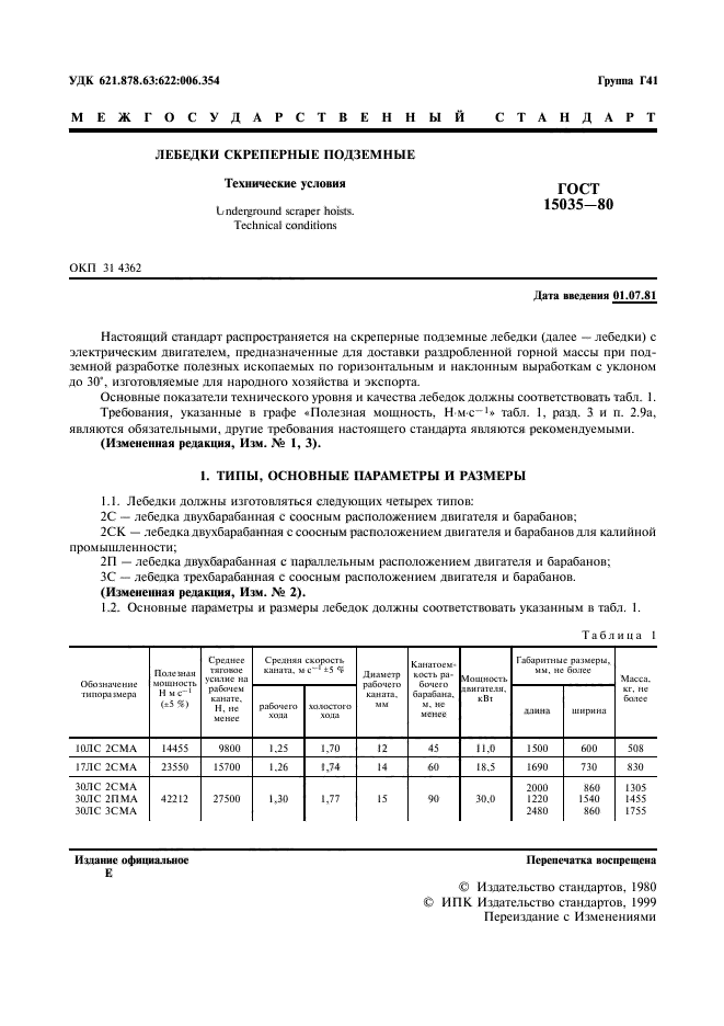  15035-80,  2.