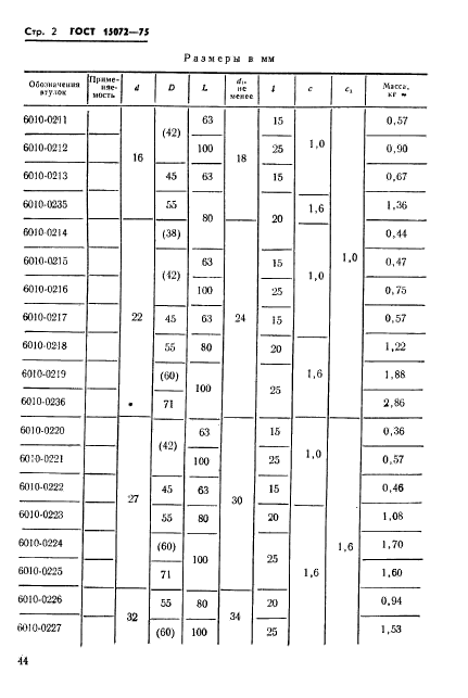 ГОСТ 15072-75,  2.