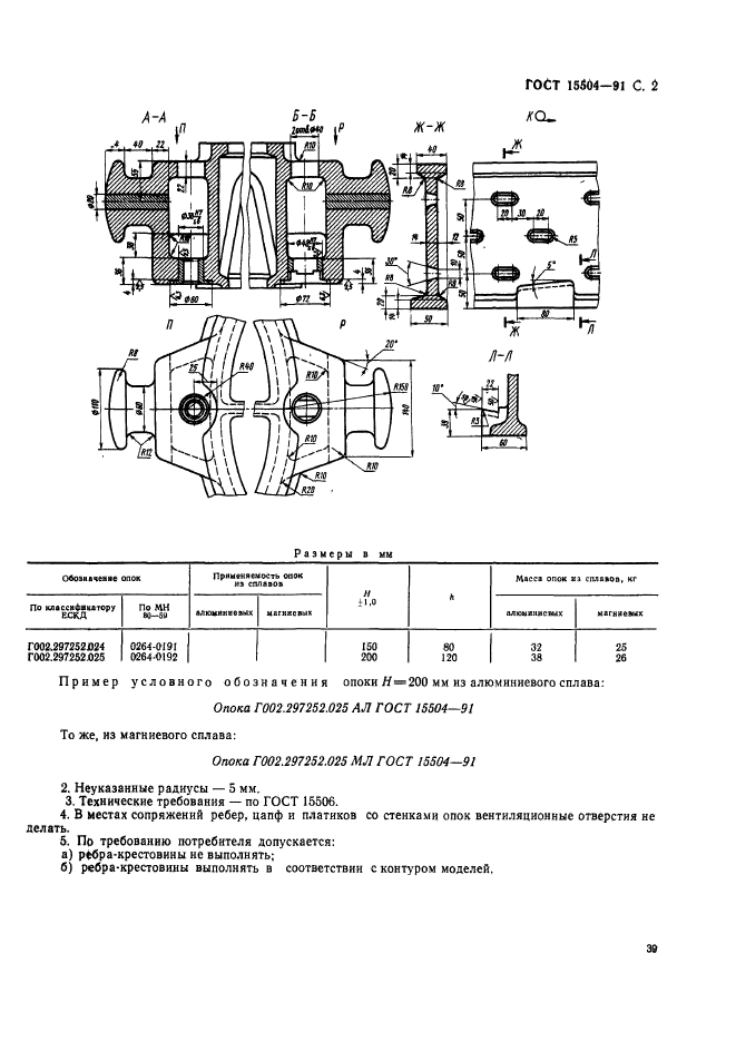 ГОСТ 15504-91,  2.