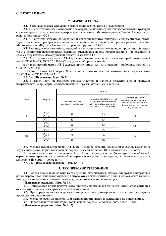 ГОСТ 15519-70,  3.