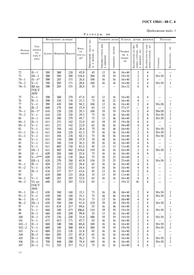 ГОСТ 15841-88,  5.