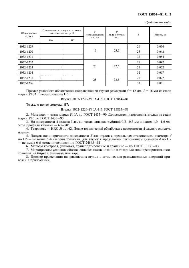 ГОСТ 15864-81,  3.