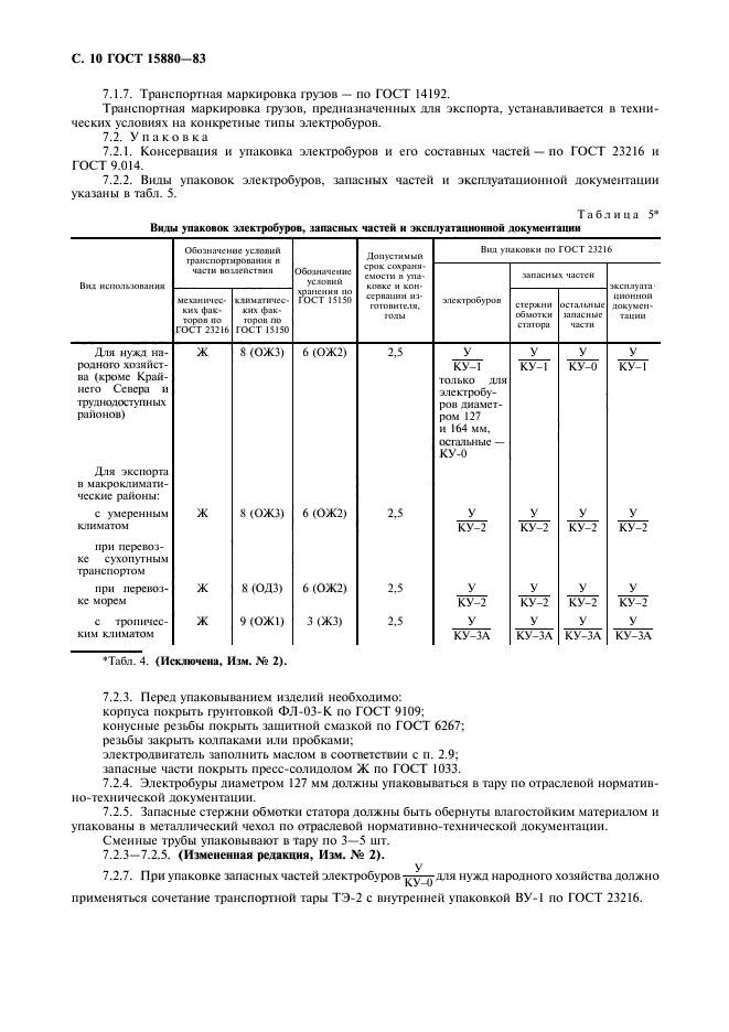 ГОСТ 15880-83,  11.