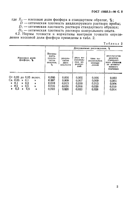 ГОСТ 15933.3-90,  6.