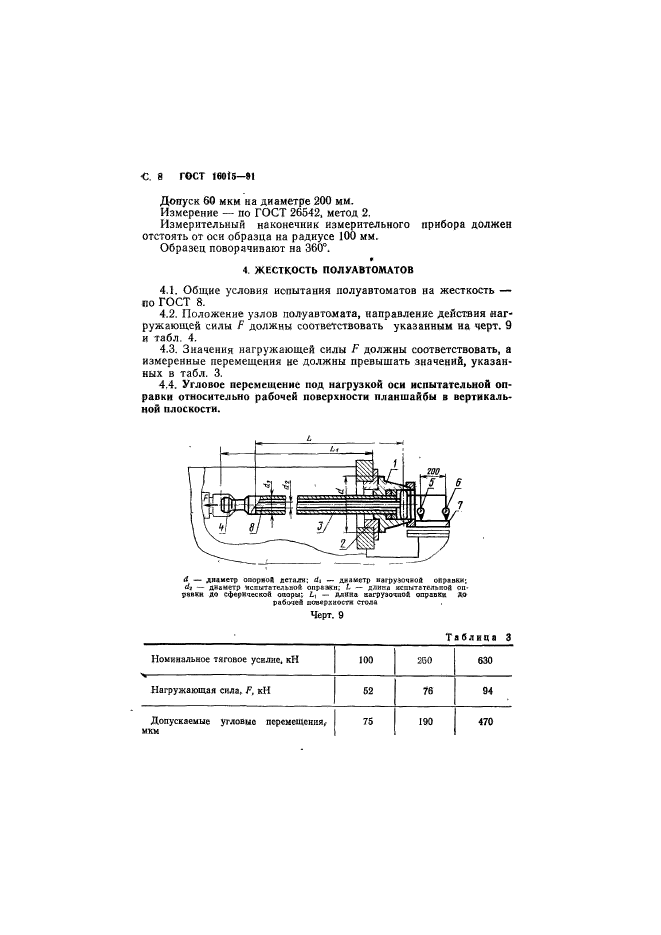 ГОСТ 16015-91,  9.