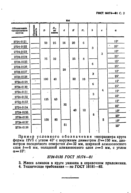 ГОСТ 16174-81,  3.