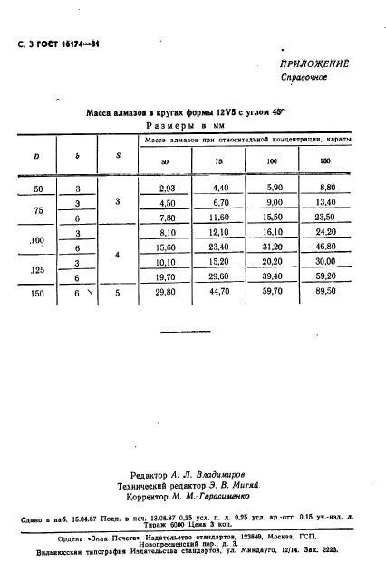 ГОСТ 16174-81,  4.