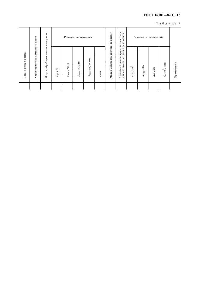 ГОСТ 16181-82,  16.