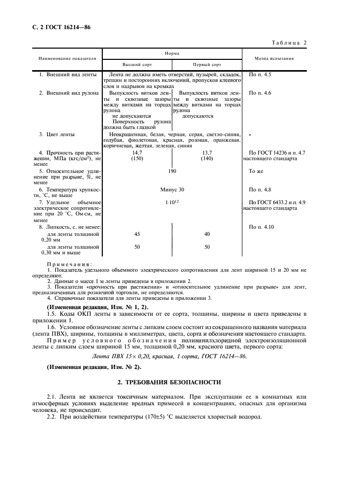 ГОСТ 16214-86,  3.