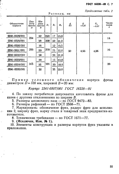 ГОСТ 16228-81,  7.