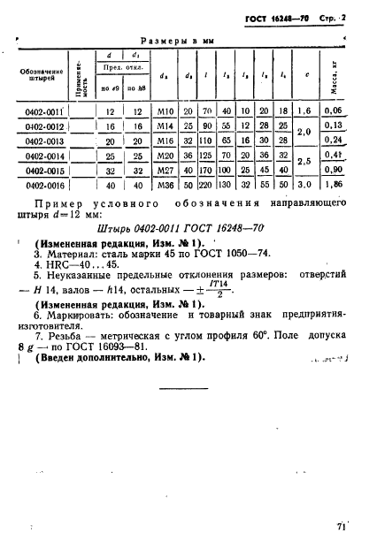 ГОСТ 16248-70,  2.