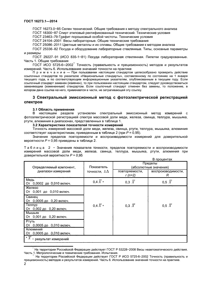 ГОСТ 16273.1-2014,  4.