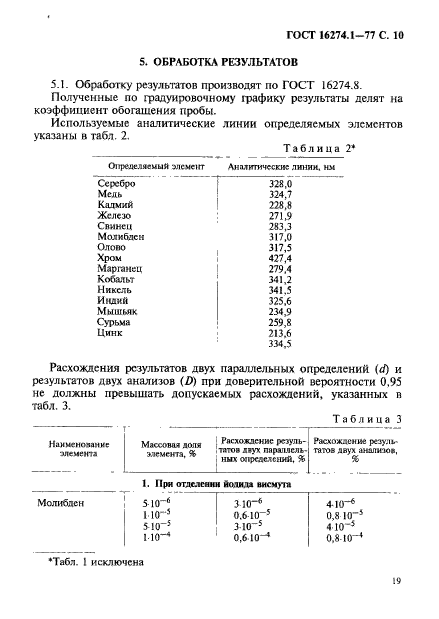 ГОСТ 16274.1-77,  10.