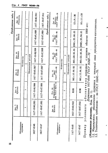 ГОСТ 16340-70,  4.