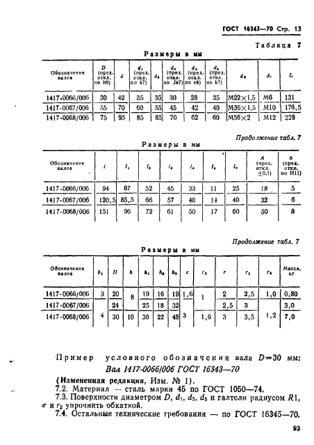 ГОСТ 16343-70,  13.