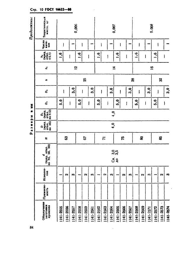 ГОСТ 16622-80,  10.