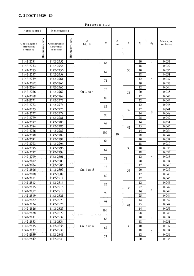 ГОСТ 16629-80,  3.