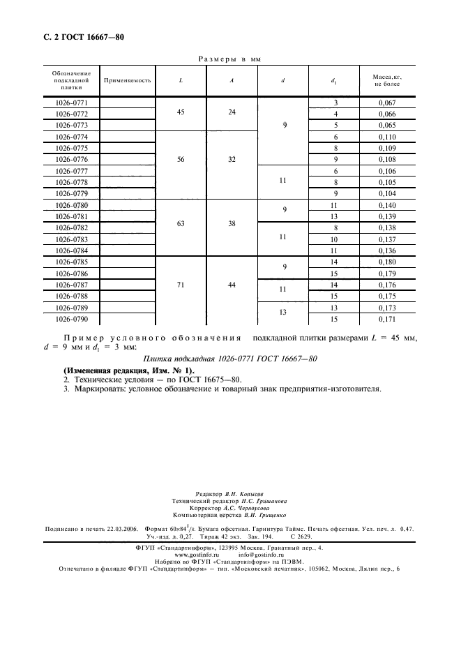 ГОСТ 16667-80,  3.