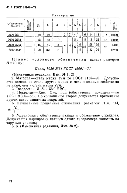 ГОСТ 16901-71,  2.