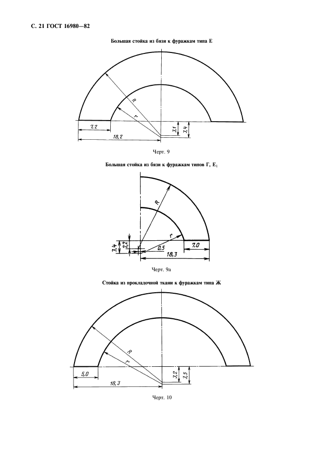 ГОСТ 16980-82,  22.