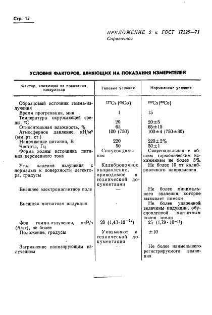 ГОСТ 17226-71,  14.