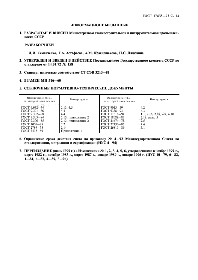 ГОСТ 17438-72,  14.