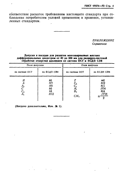 ГОСТ 17574-72,  4.