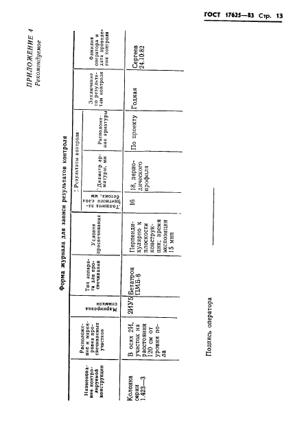 ГОСТ 17625-83,  15.