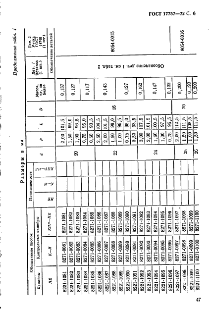 ГОСТ 17757-72,  6.