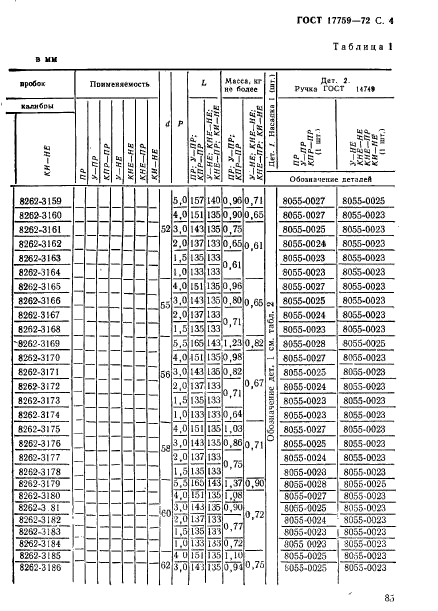 ГОСТ 17759-72,  4.