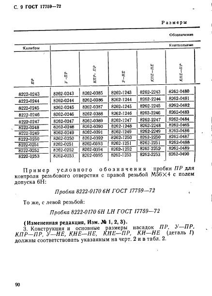 ГОСТ 17759-72,  9.