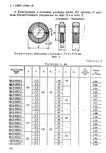 ГОСТ 17765-72,  7.