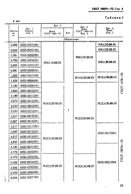 ГОСТ 18074-72,  4.