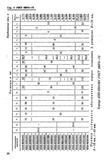 ГОСТ 18074-72,  11.