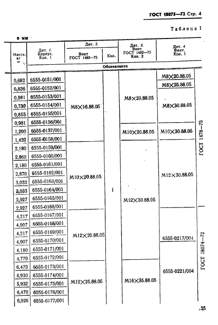 ГОСТ 18075-72,  4.