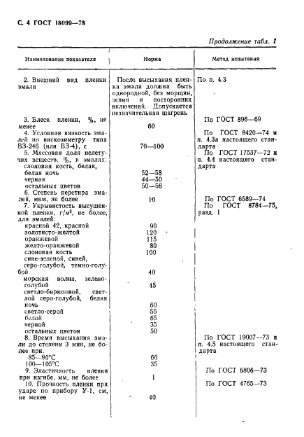 ГОСТ 18099-78,  5.