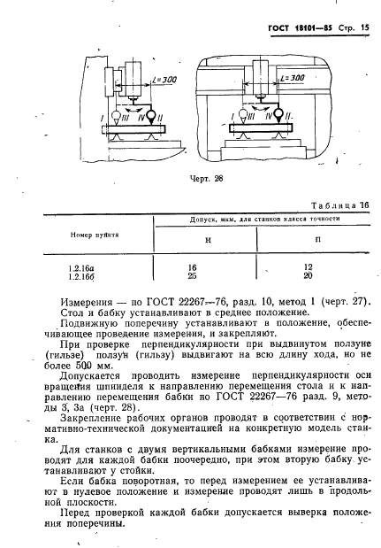 ГОСТ 18101-85,  18.