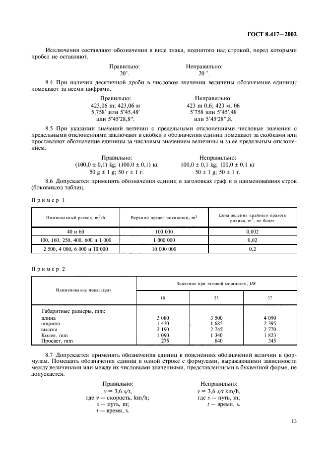 ГОСТ 8.417-2002,  17.