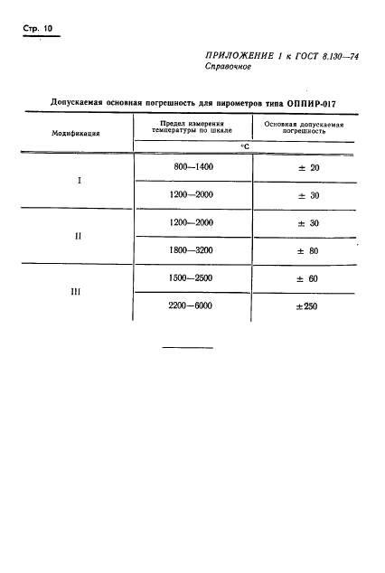 ГОСТ 8.130-74,  11.